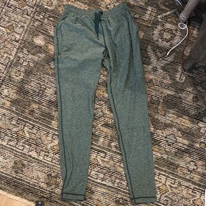 Outdoor Voices Heathered Green Joggers